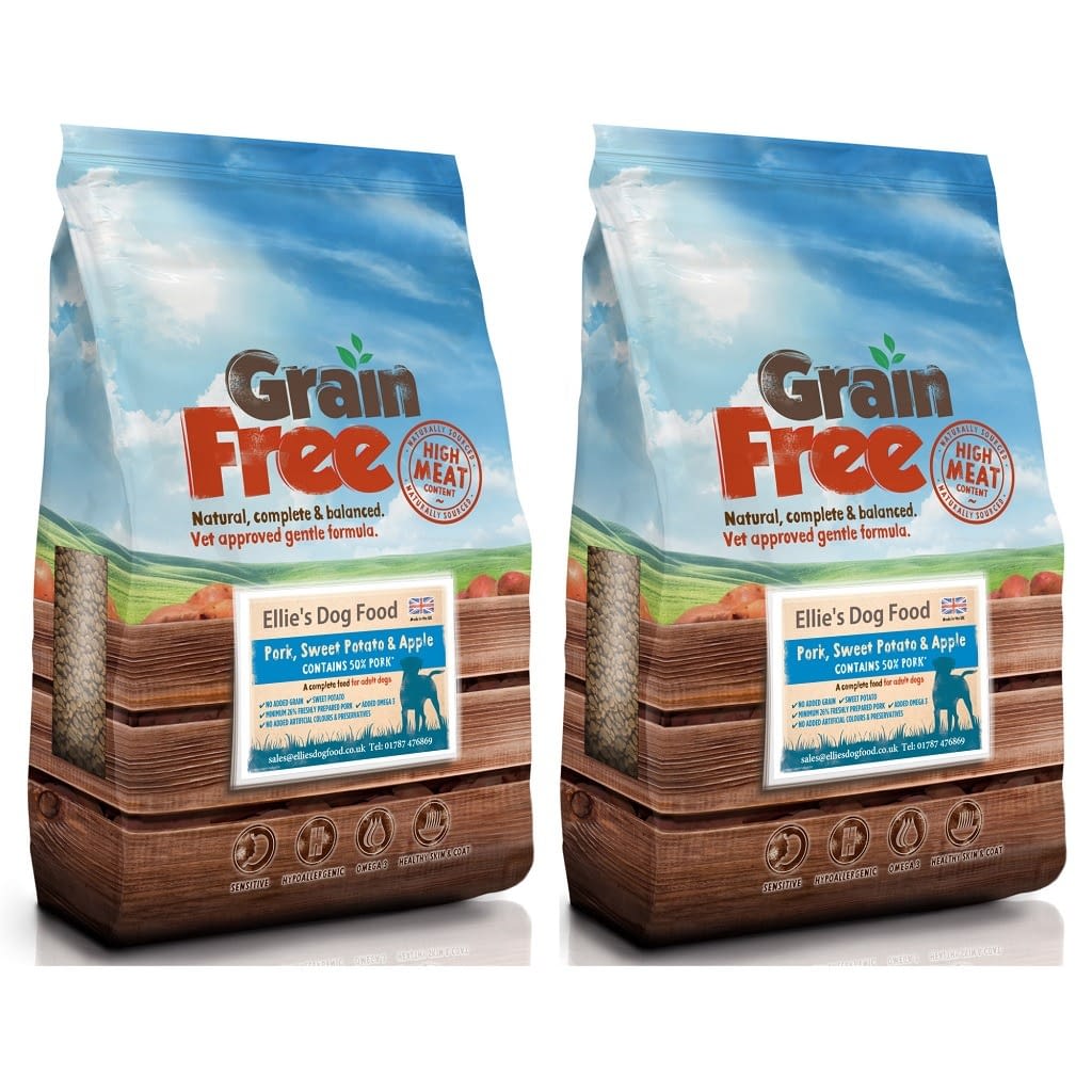 pork and sweet potato dog food